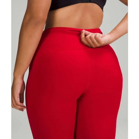 Lululemon Swift Speed High-Rise Tight 28" in Dark Red Size 0 - Picture 4 of 16